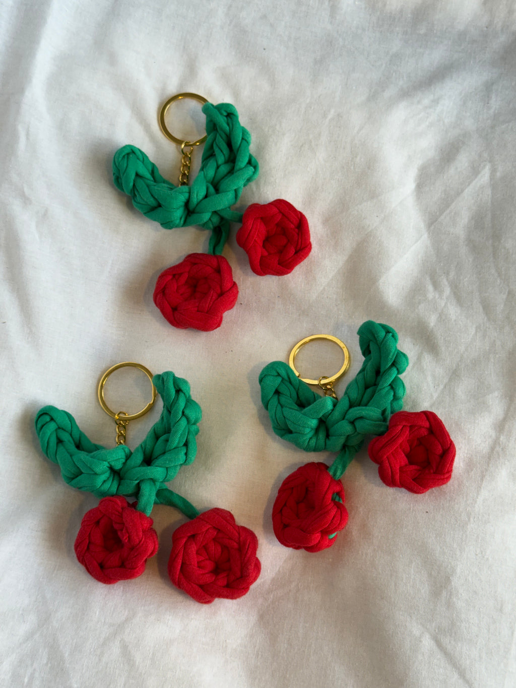 Bag Charm Cereja