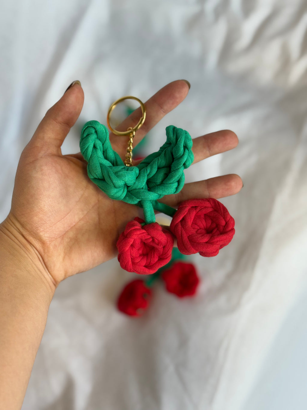 Bag Charm Cereja